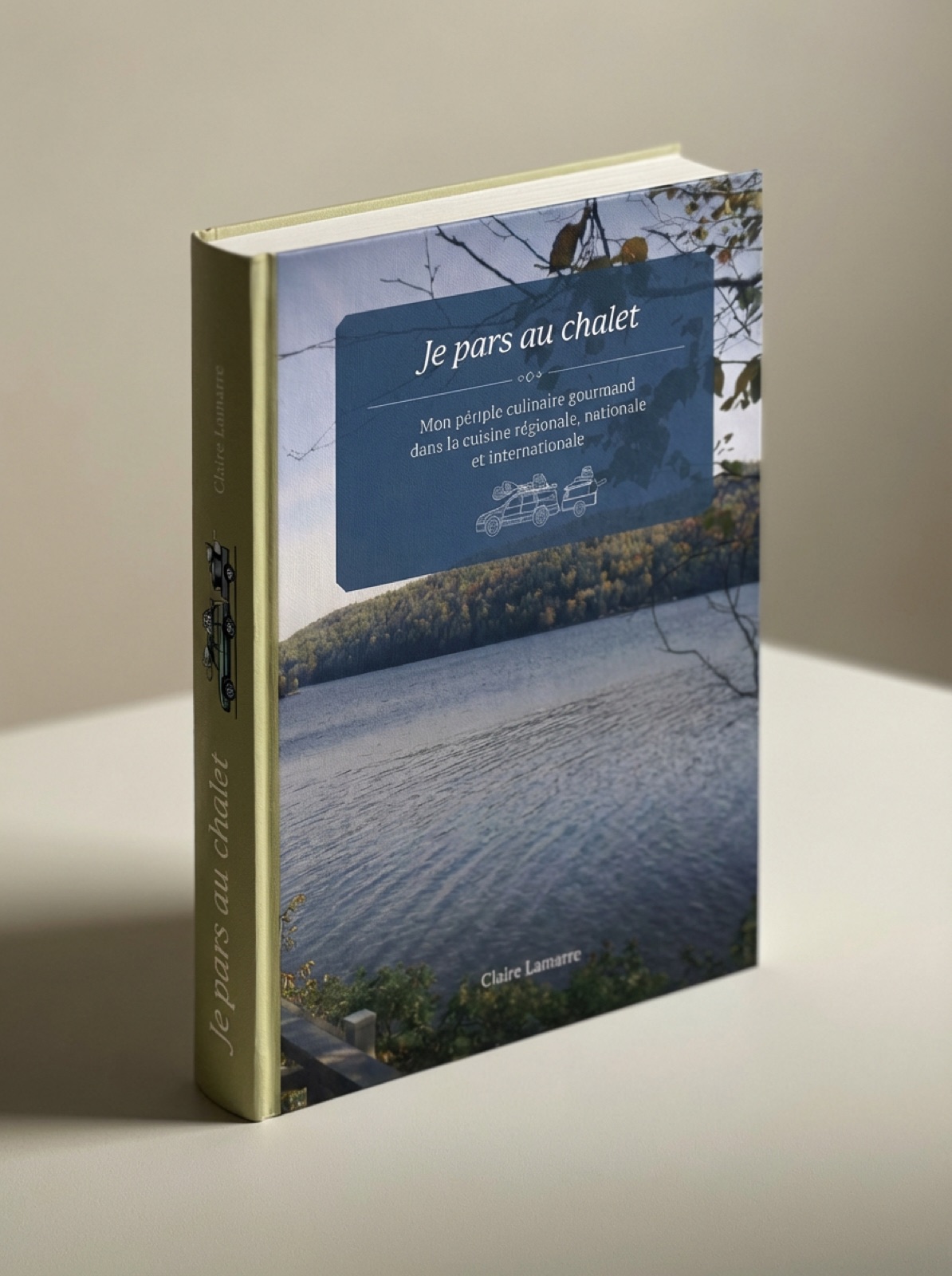 Couverture du livre Je pars au chalet